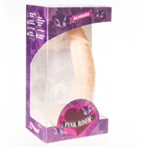 Pink Room Connor — Realistic Dildo, Suction Cup, 16 cm, Flesh — Dildos