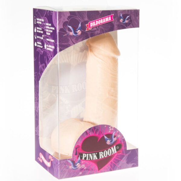 Pink Room Nao — Realistic Dildo, Suction Cup, 16 cm, Flesh — Dildos — view 2