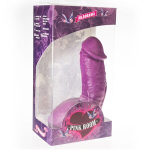 Pink Room Elian — Realistic Dildo, Suction Cup, 17.5 cm, Purple — Dildos — view 2