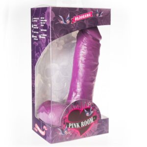 Pink Room Anton — Realistic Dildo, Suction Cup, 21.5 cm, Purple — Dildos — view 2