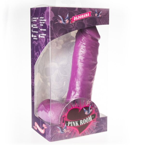 Pink Room Anton — Realistic Dildo, Suction Cup, 21.5 cm, Purple — Dildos — view 2