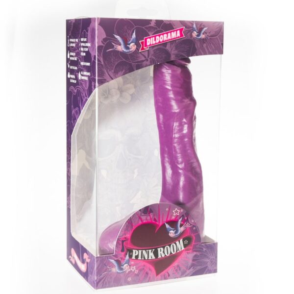 Pink Room Nilo — Realistic Dildo, Suction Cup, 23 cm, Purple — Dildos — view 2