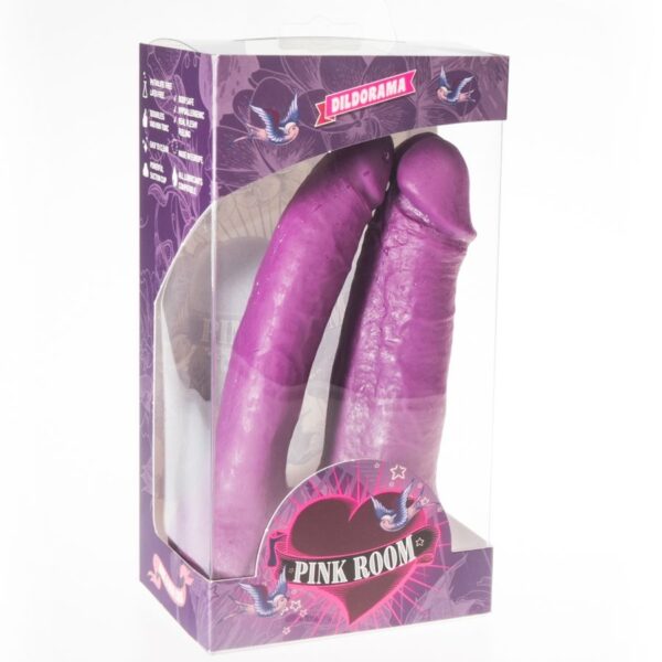 Pink Room Arthus — Double Dildo, Purple — Dildos — view 2