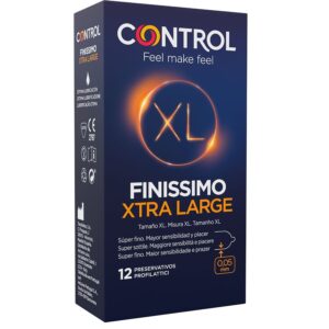 Control Finissimo XL — Ultra Thin Condoms, 12 Pack — Condom Multipacks