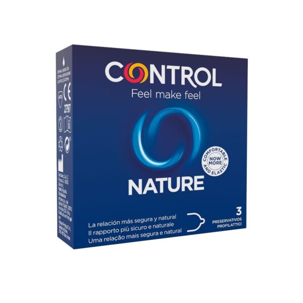 Control Adapta Nature — Condoms, 3 Pack — Classic Condoms