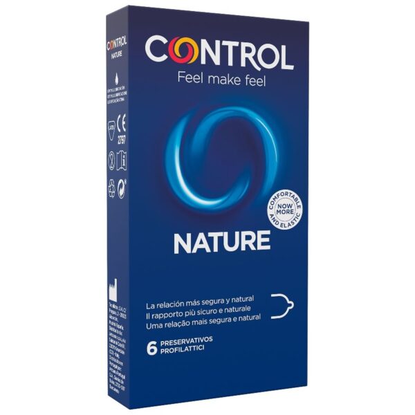 Control Adapta Nature — Condoms, 6 Pack — Classic Condoms