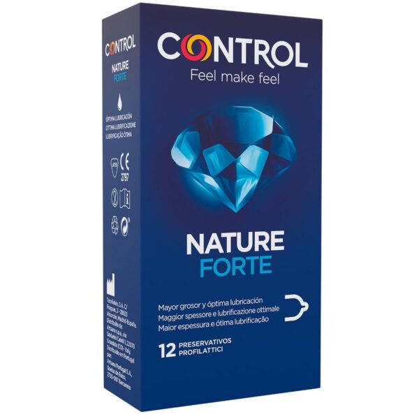 Control Forte — Thick Condoms, 12 Pack — Condom Multipacks