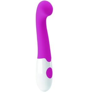 Pretty Love Flirtation Charles — G-Spot Vibrator, Lilac and White — G-Spot Vibrators