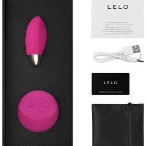 LELO Lyla 2 Insignia — Vibrating Egg, Remote Control, Fuchsia — Remote Control Vibrators — view 3