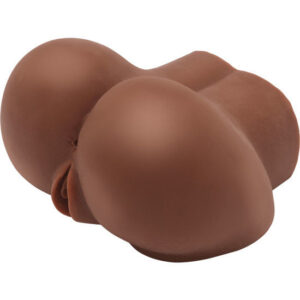 Act Big Ass — Vibrating Masturbator, Waterproof, Brown — Manual Strokers