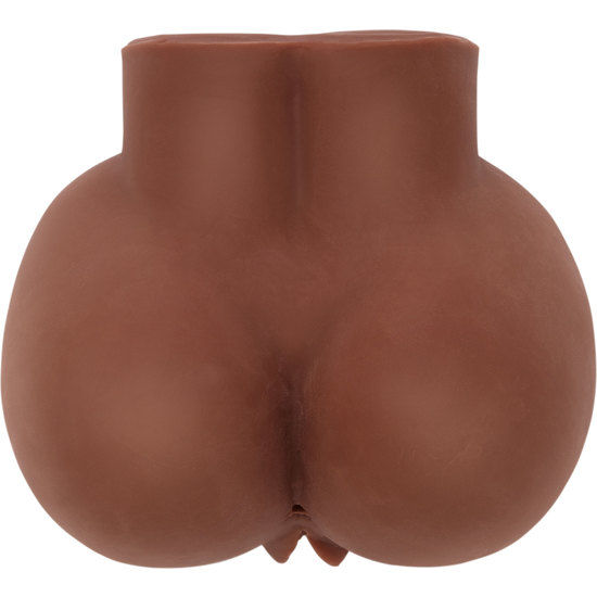 Act Big Ass — Vibrating Masturbator, Waterproof, Brown — Manual Strokers — view 4