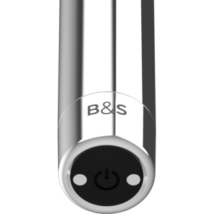 Black & Silver Kailan 2 — Bullet Vibrator, Rechargeable, Silver — Classic Vibrators — view 2