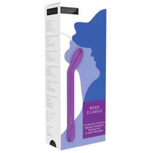 B Swish Bgee Classic — G-Spot Vibrator, Silicone, Burgundy — Classic Vibrators — view 2