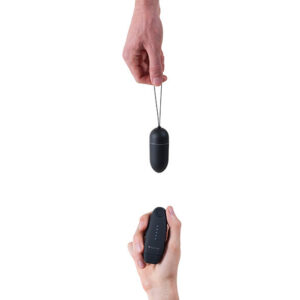 B Swish Bnaughty Unleashed — Vibrating Egg, Remote Control, Black — Clitoral Stimulators — view 4