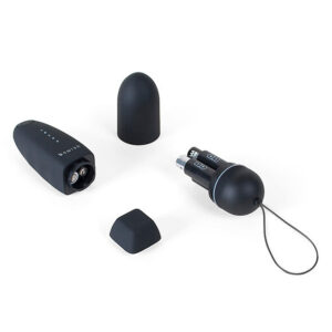 B Swish Bnaughty Unleashed — Vibrating Egg, Remote Control, Black — Clitoral Stimulators — view 3