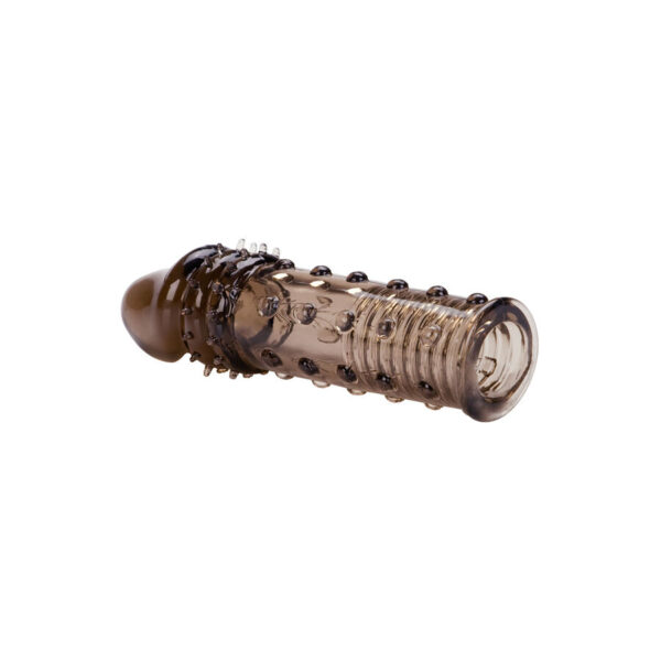 CalExotics Adonis — Penis Extension Sleeve, Silicone, Black — Penis Accessories — view 2