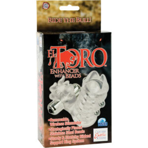 CalExotics El Toro — Vibrating Penis Sleeve, Silicone — Couples — view 2