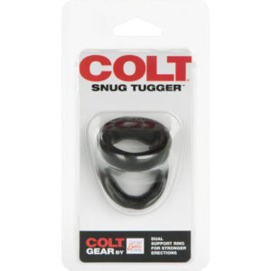 CalExotics Colt Snug Tugger — Cock Ring, Black — Classic Cock Rings — view 2