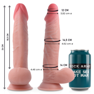Rockarmy Sherman — Realistic Dildo, Dual Density, 24 cm — Dildos — view 3