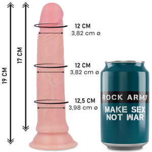 Rockarmy Avenger — Realistic Dildo, Silicone, 19 cm — Dildos