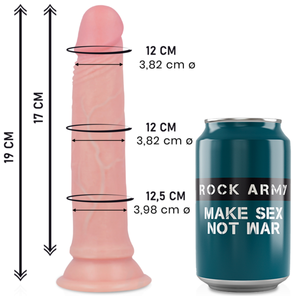 Rockarmy Avenger — Realistic Dildo, Silicone, 19 cm — Dildos