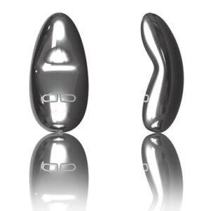 LELO Yva — Vibrator, Stainless Steel, 5 Modes — Clitoral Stimulators