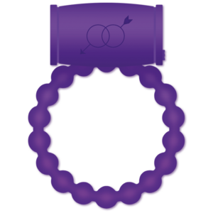 Casual Love 25 — Vibrating Cock Ring, Silicone, Violet — Cock Rings