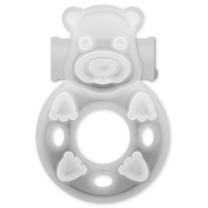Casual Love 26 — Vibrating Cock Ring, Transparent — Cock Rings