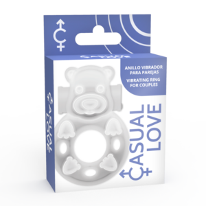 Casual Love 26 — Vibrating Cock Ring, Transparent — Cock Rings — view 2