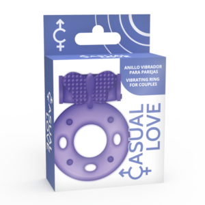Casual Love 32 — Vibrating Cock Ring, Purple — Cock Rings — view 2