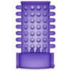Casual Love — Vibrating Penis Sleeve, Purple — Girth Sleeves