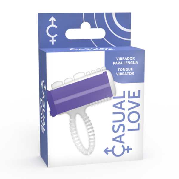 Casual Love Tongue — Finger Vibrator, Purple — Finger Vibrators — view 2
