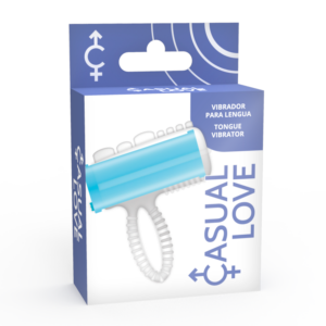 Casual Love Tongue — Finger Vibrator, Blue — Finger Vibrators — view 2