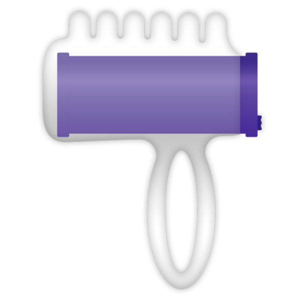 Casual Love Finger Fun — Finger Vibrator, Purple — Finger Vibrators
