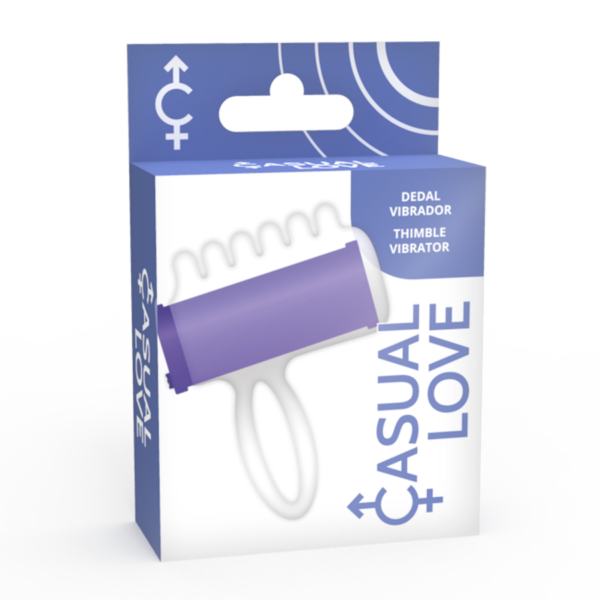 Casual Love Finger Fun — Finger Vibrator, Purple — Finger Vibrators — view 2