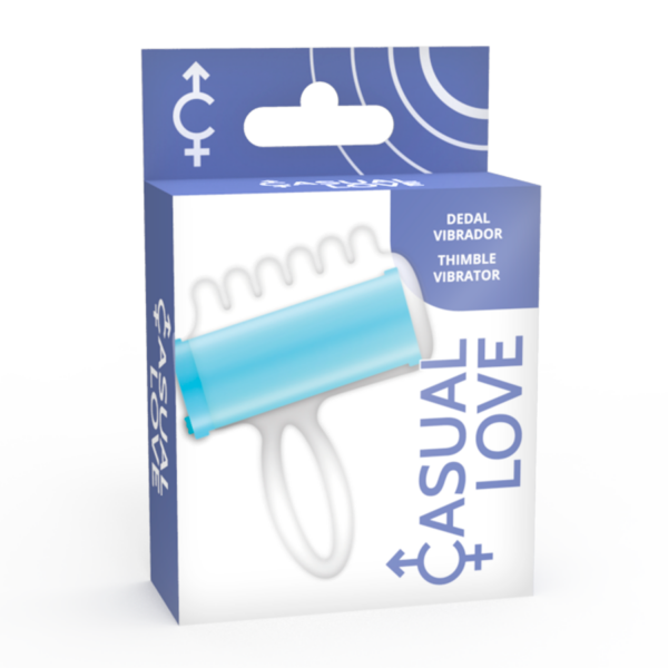 Casual Love Finger Fun — Finger Vibrator, Blue — Finger Vibrators — view 3