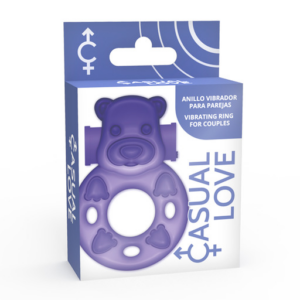 Casual Love 26 — Vibrating Cock Ring, Purple — Cock Rings — view 3