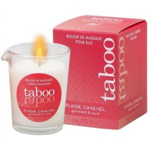 Ruf Taboo Plaisir Charnel — Massage Candle, 60 g, Cocoa Flower — Massage Candles