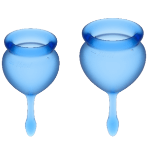 Satisfyer Feel Good — Menstrual Cup Kit, Silicone — Menstrual Cups