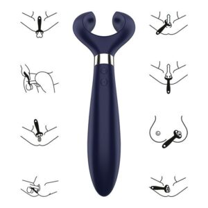 Satisfyer Endless Fun — Couples Vibrator, Silicone — Clitoral Vibrators — view 3