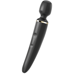Satisfyer Wander Woman — Wand Vibrator, Waterproof, Black — Vibrators