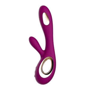 LELO Soraya Wave — Rabbit Vibrator, Rechargeable, Purple — Hi-Tech Vibrators — view 4