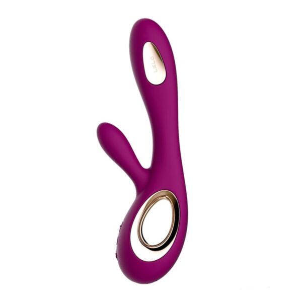 LELO Soraya Wave — Rabbit Vibrator, Rechargeable, Purple — Hi-Tech Vibrators — view 4