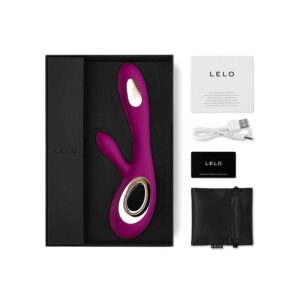 LELO Soraya Wave — Rabbit Vibrator, Rechargeable, Purple — Hi-Tech Vibrators — view 2