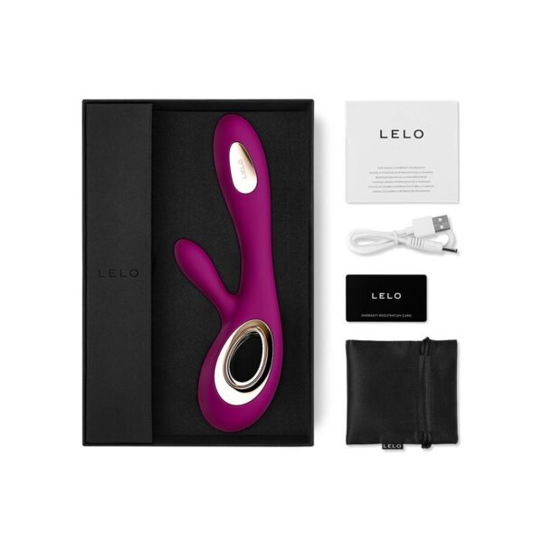 LELO Soraya Wave — Rabbit Vibrator, Rechargeable, Purple — Hi-Tech Vibrators — view 2