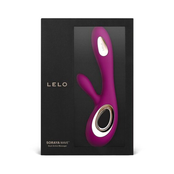 LELO Soraya Wave — Rabbit Vibrator, Rechargeable, Purple — Hi-Tech Vibrators — view 3