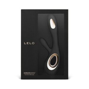 LELO Soraya Wave — Rabbit Vibrator, Rechargeable, Black — Hi-Tech Vibrators — view 4
