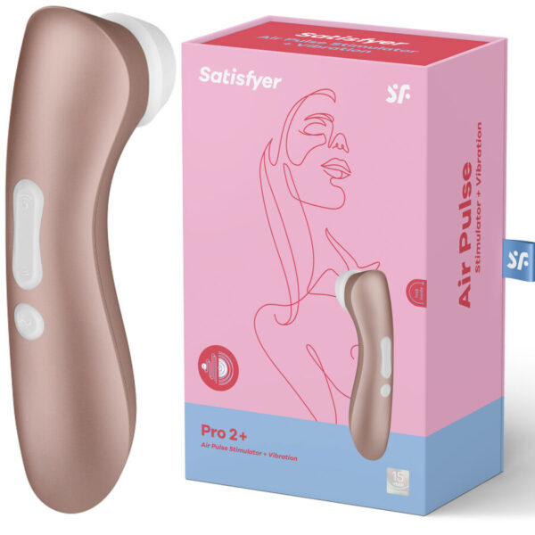 Satisfyer Pro 2 Vibration — Air Pulse Stimulator, Rechargeable — Air Pulse Vibrators — view 2