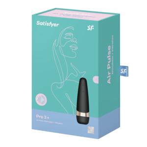 Satisfyer Pro 3 Vibration — Air Pulse Stimulator, Rechargeable — Air Pulse Vibrators — view 2