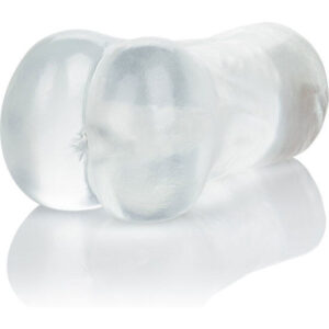 CalExotics Stroke It Ass — Male Masturbator, Clear — Non-Vibrating Masturbators